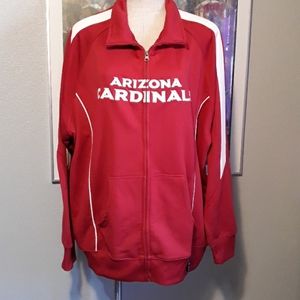 Arizona Cardinals zip up jacket size 2XL
